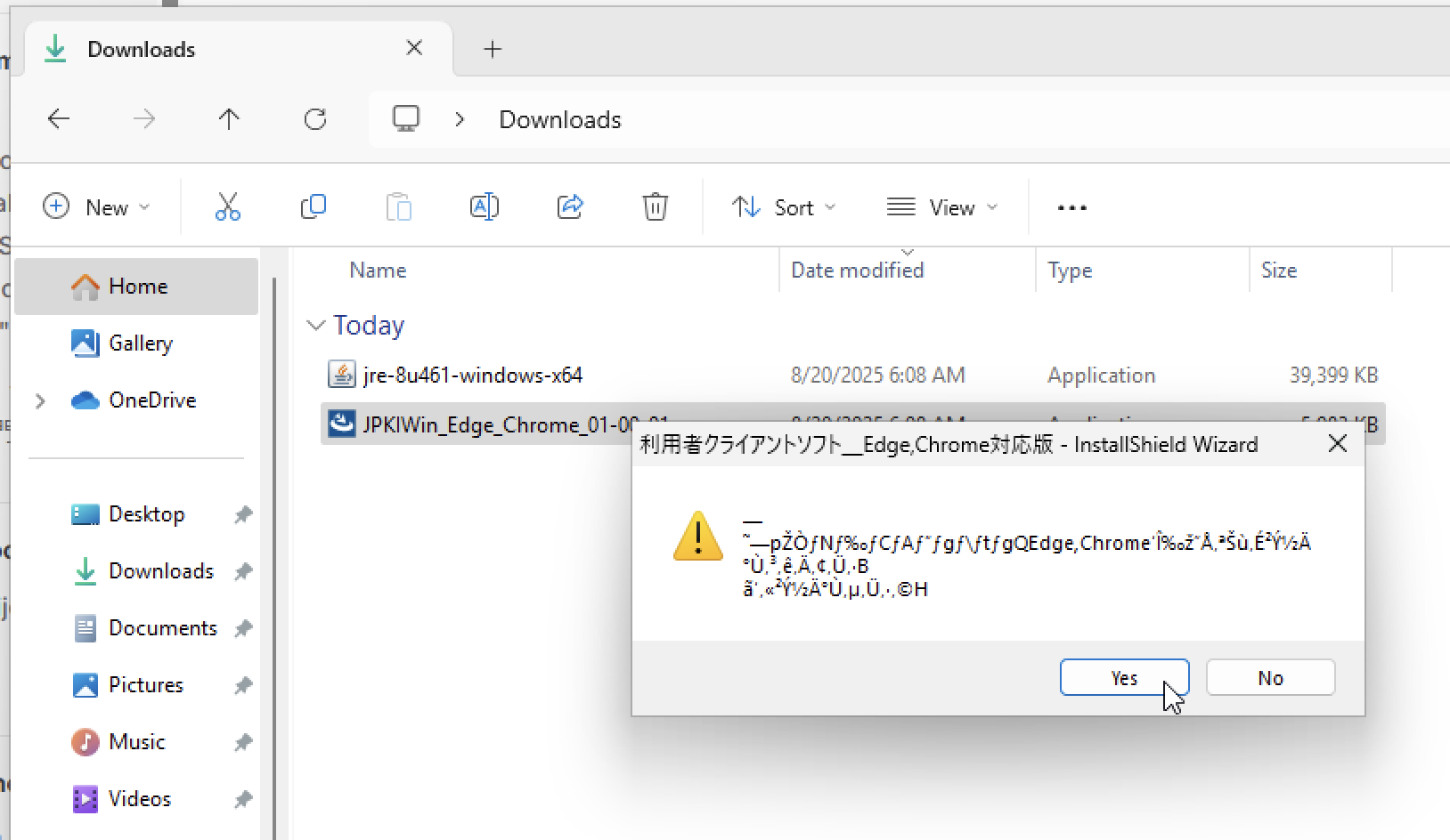 Broken error message when running JPKI利用者ソフト